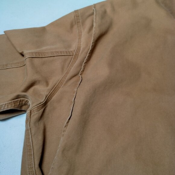 Carhartt Chore Jacket WVU Mountaineers 2XL Brown Duck Canvas 101322 211 Work - Picture 13 of 16